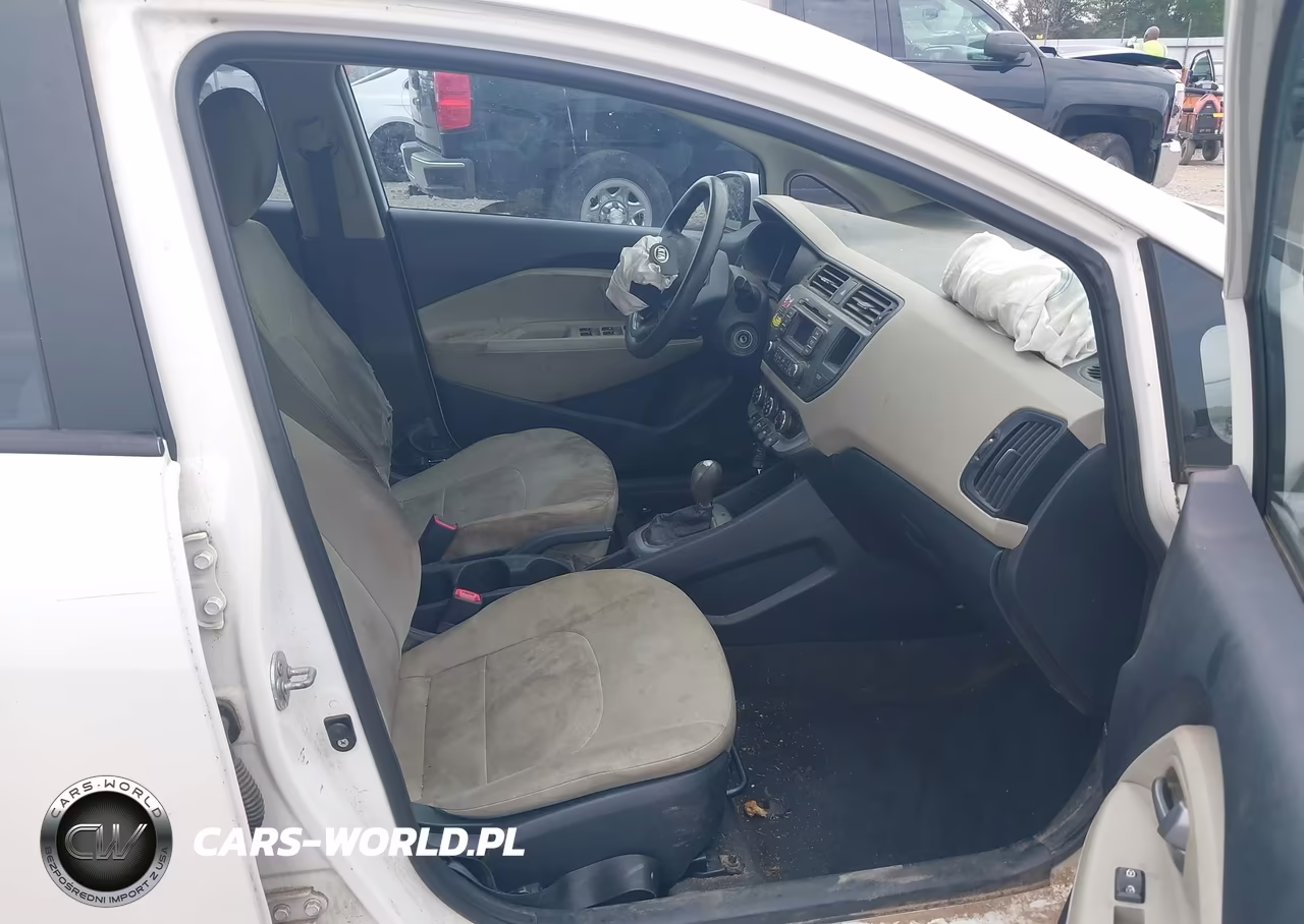 2013 Kia Rio Lx VIN:KNADM5A3XD6110369 - 5