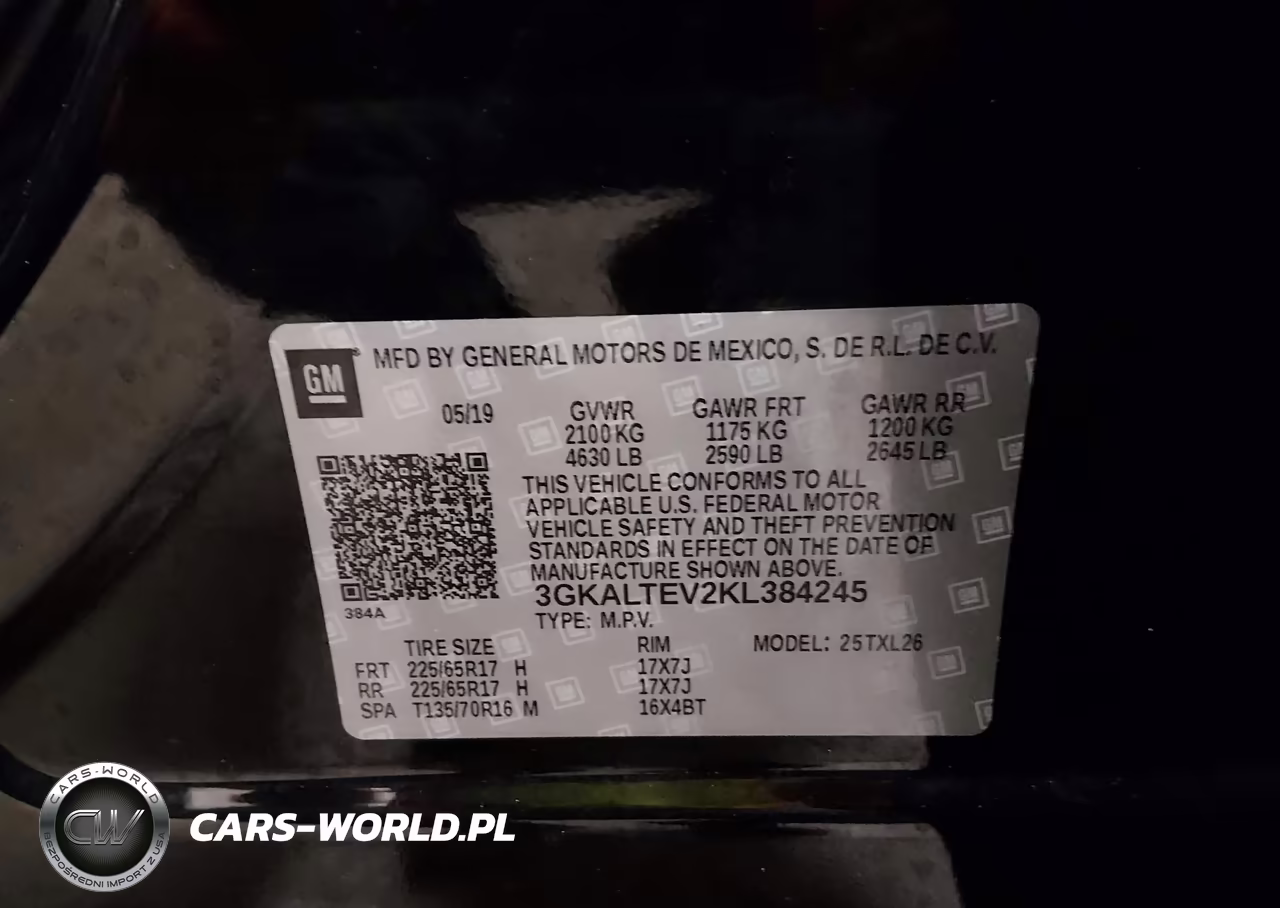 2019 GMC Terrain Sle VIN:3GKALTEV2KL384245 - 9