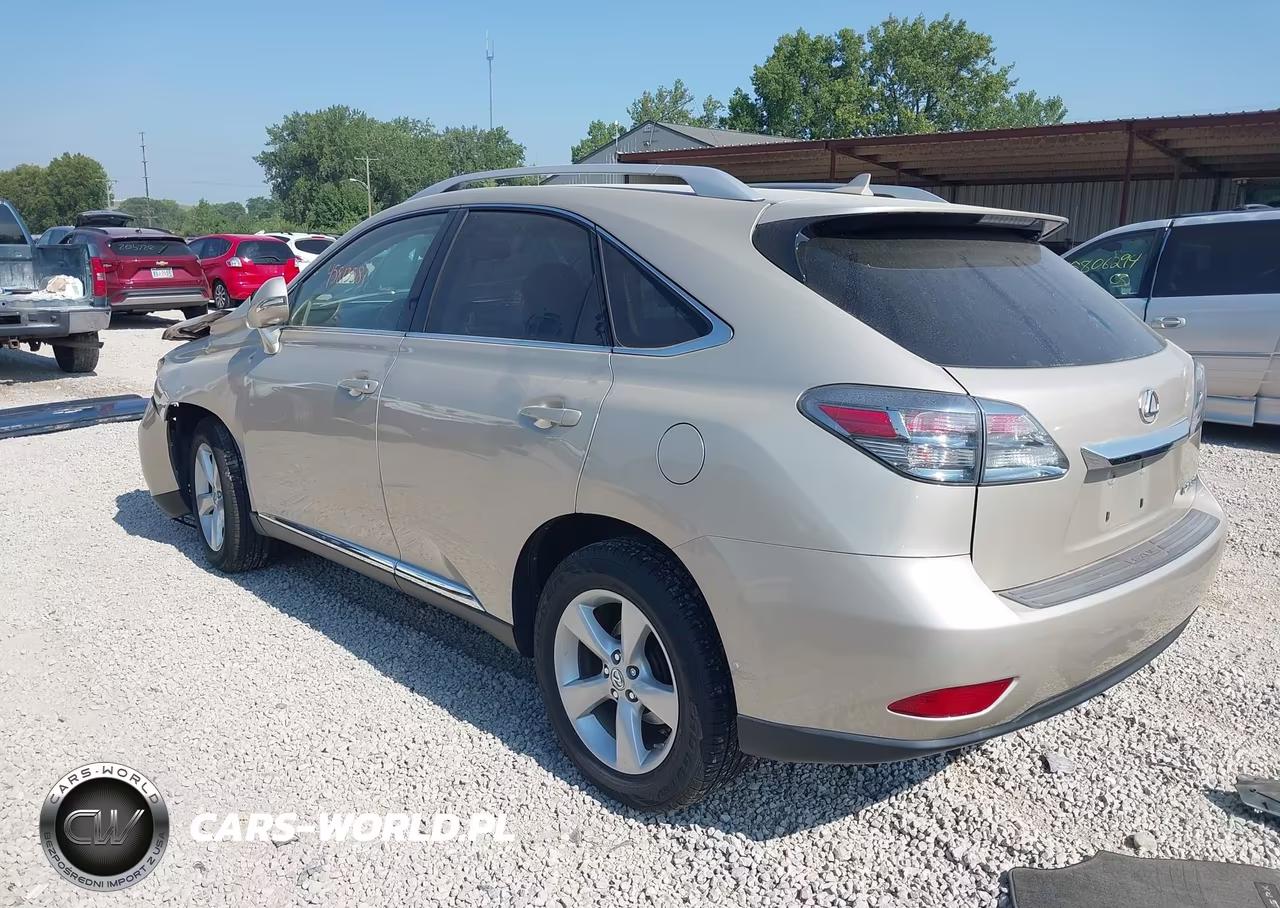 2012 Lexus Rx 350 VIN:2T2BK1BA3CC130651 - 3