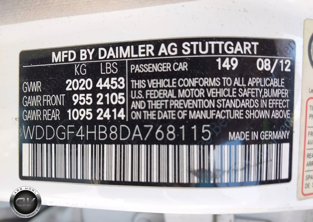 2013 Mercedes-Benz C 250 Sport VIN:WDDGF4HB8DA768115 - 9