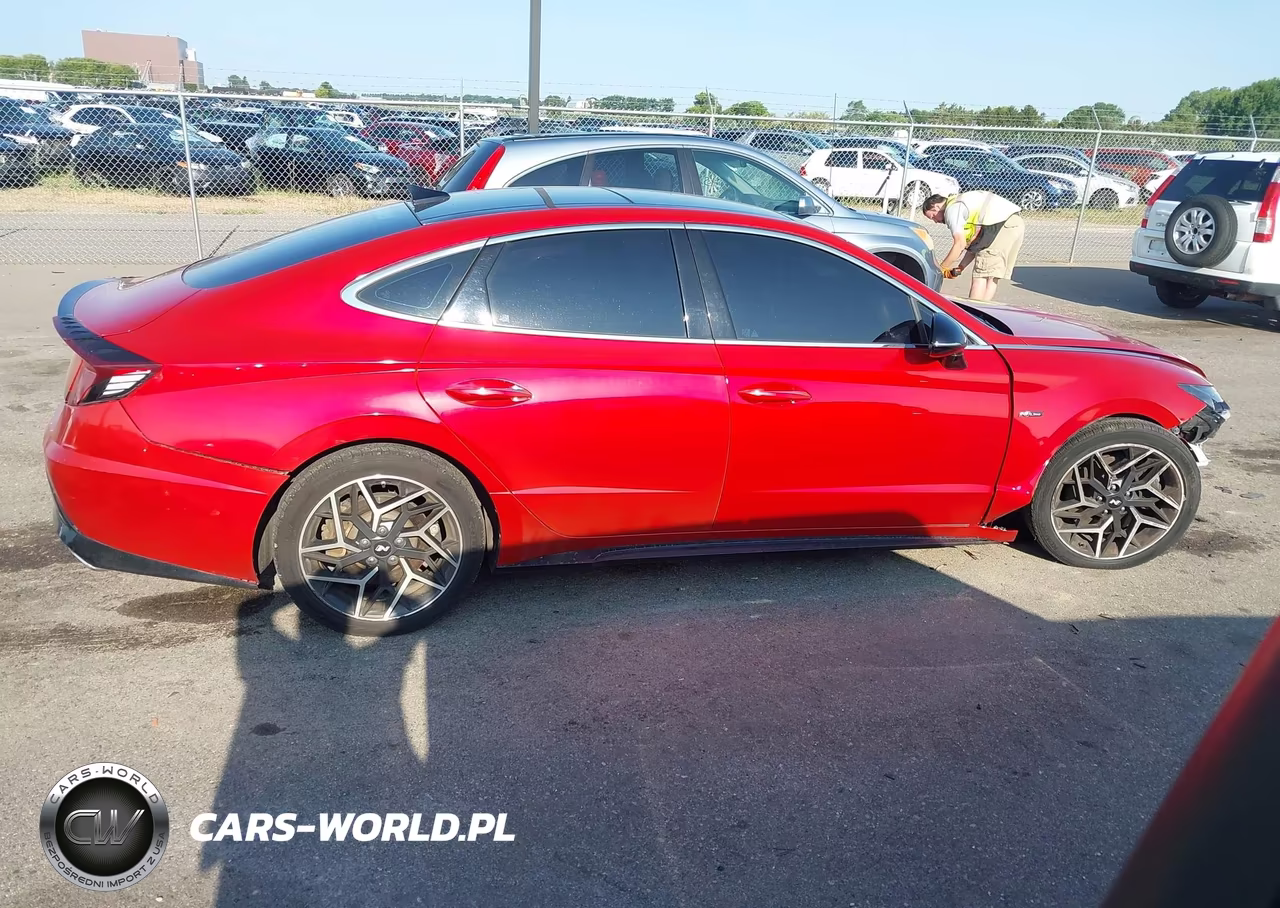 2021 Hyundai Sonata N Line VIN:5NPEK4JC3MH105754 - 14