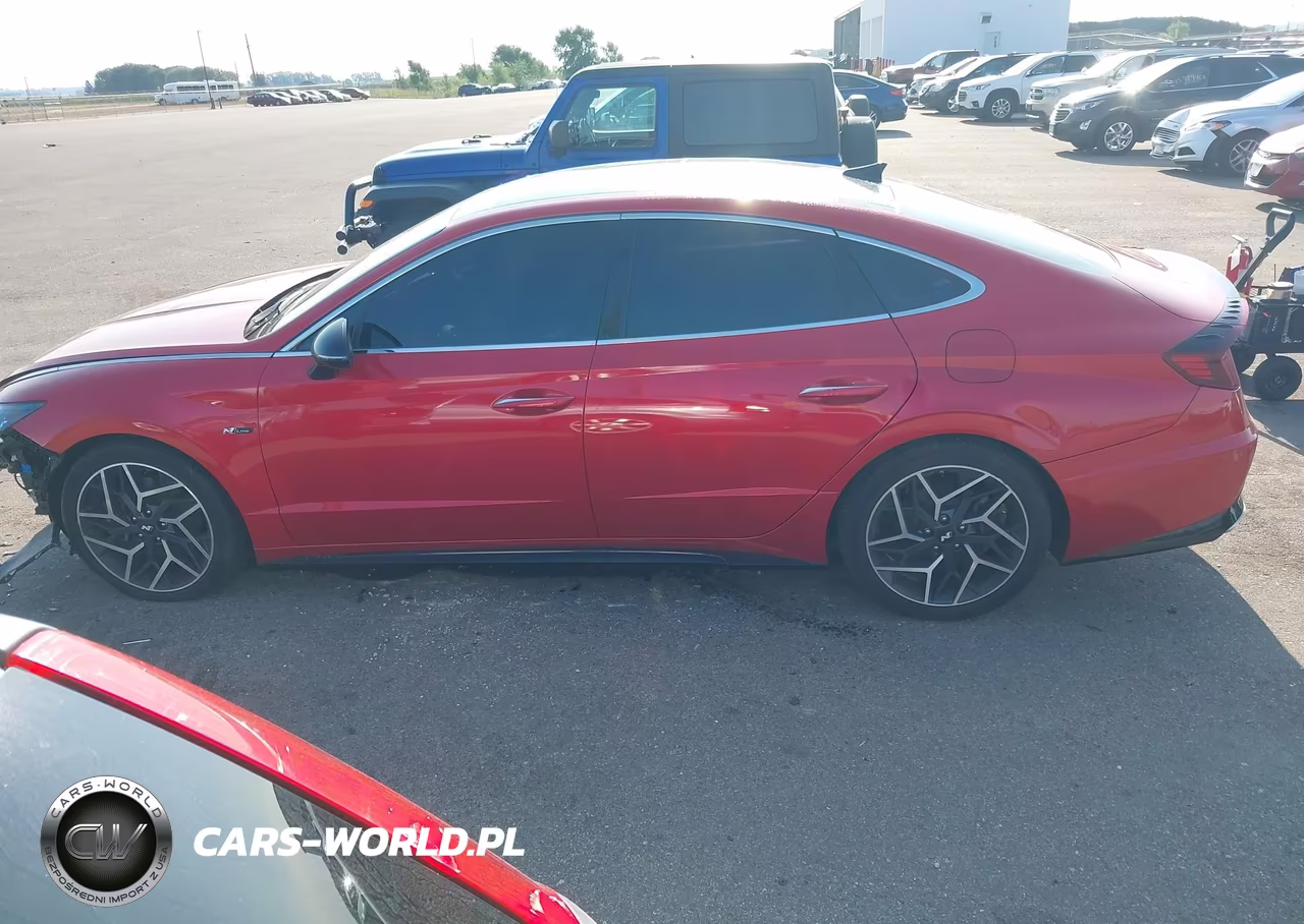 2021 Hyundai Sonata N Line VIN:5NPEK4JC3MH105754 - 15