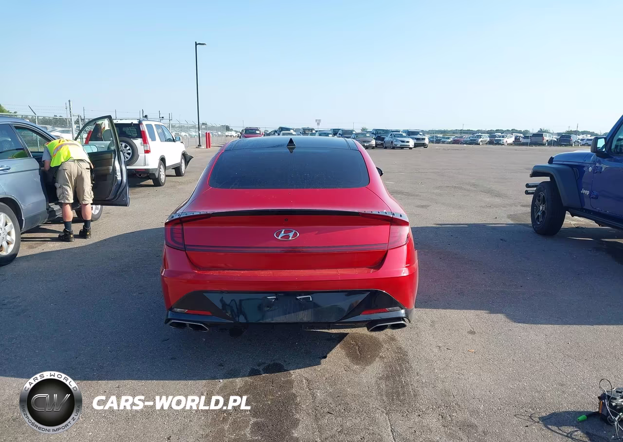 2021 Hyundai Sonata N Line VIN:5NPEK4JC3MH105754 - 17