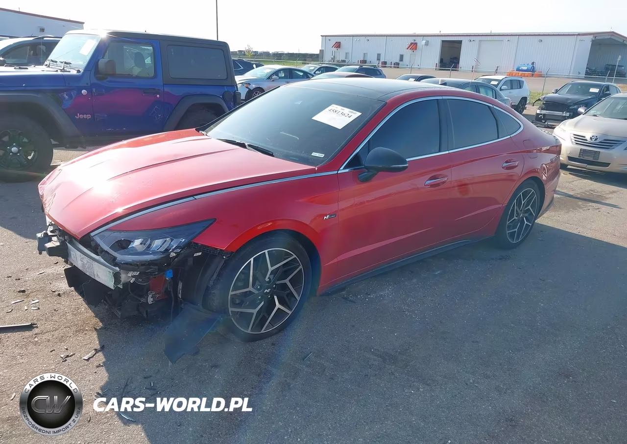 2021 Hyundai Sonata N Line VIN:5NPEK4JC3MH105754 - 2