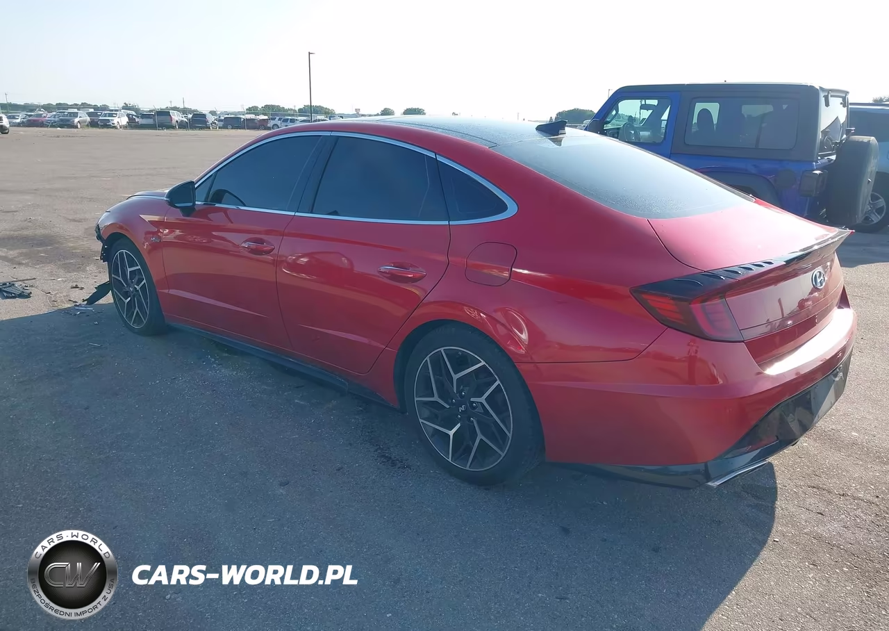 2021 Hyundai Sonata N Line VIN:5NPEK4JC3MH105754 - 3