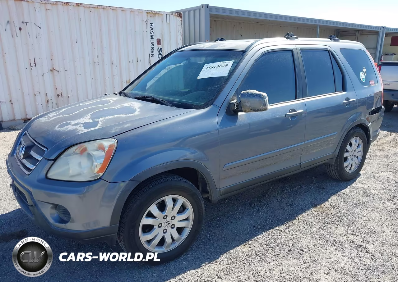2006 Honda Cr-V Se VIN:JHLRD78976C019324 - 2