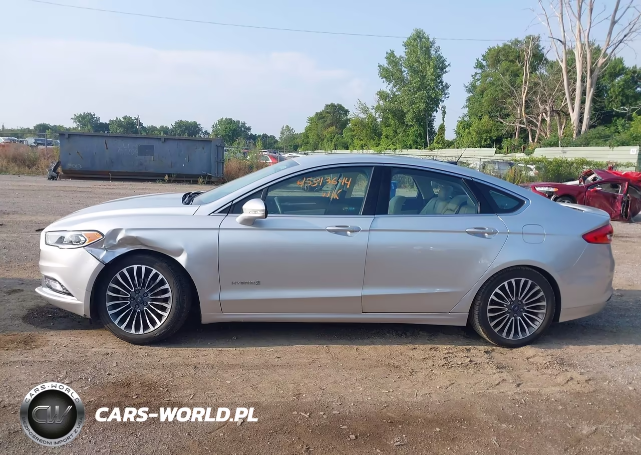 2017 Ford Fusion Hybrid Titanium VIN:3FA6P0RU5HR234499 - 14