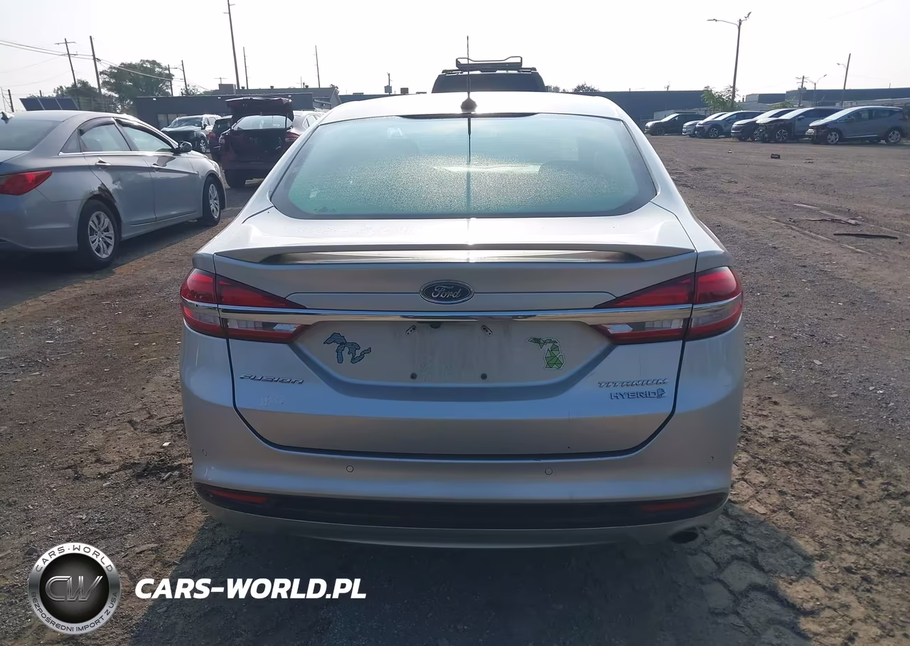 2017 Ford Fusion Hybrid Titanium VIN:3FA6P0RU5HR234499 - 16