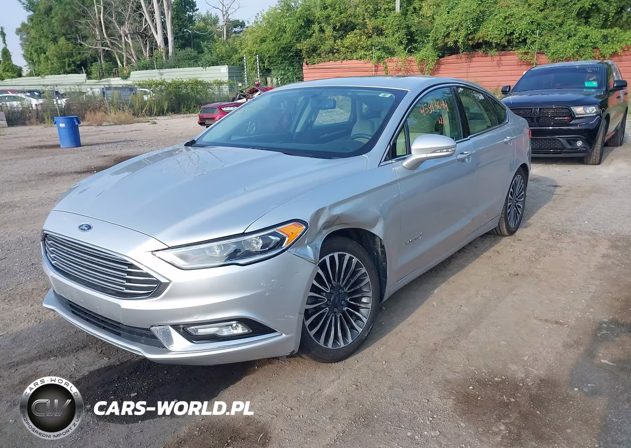 2017 Ford Fusion Hybrid Titanium VIN:3FA6P0RU5HR234499 - 2