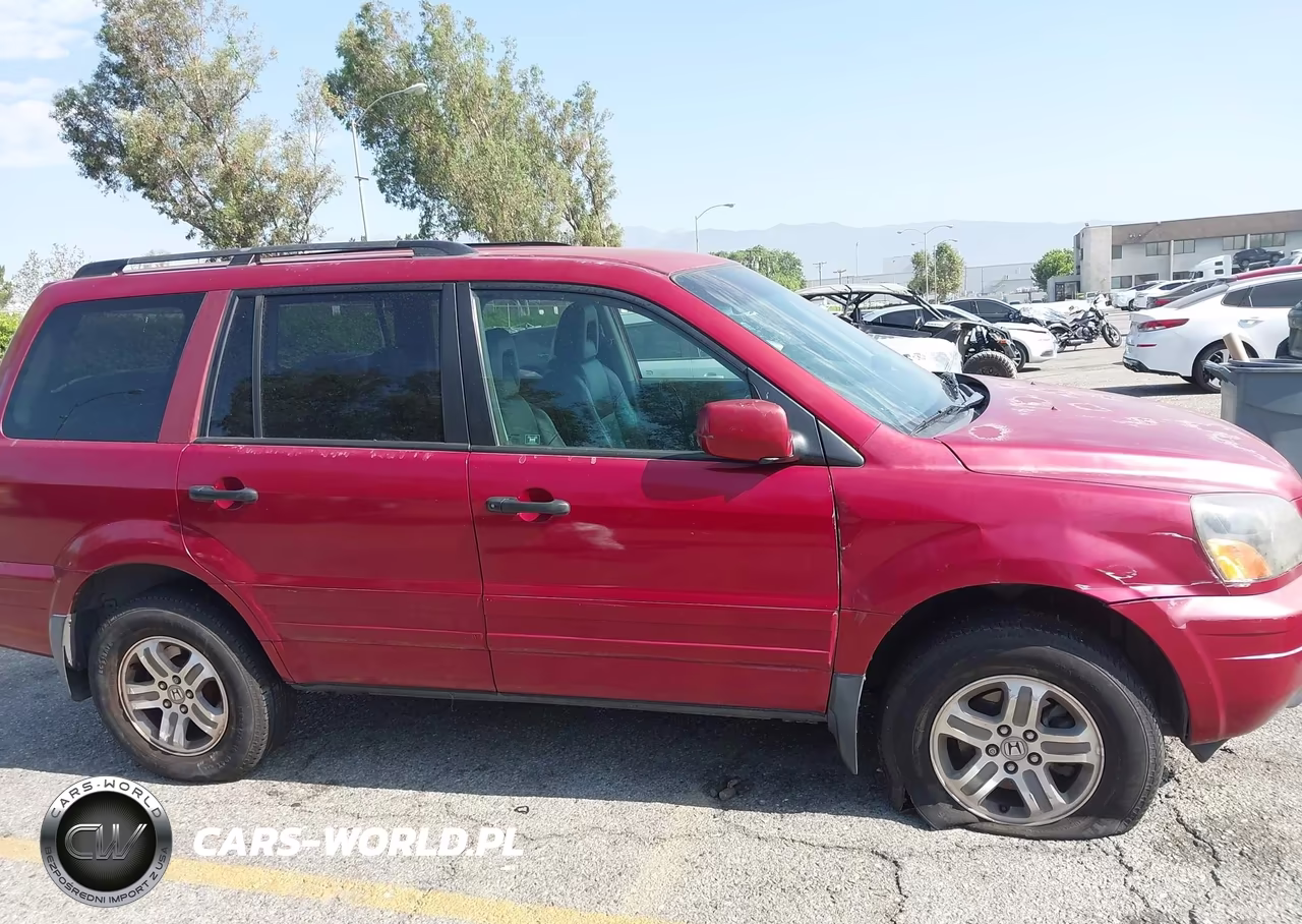 2003 Honda Pilot Ex-L VIN:2HKYF18603H606910 - 12