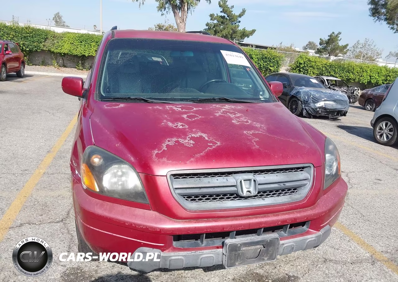 2003 Honda Pilot Ex-L VIN:2HKYF18603H606910 - 13