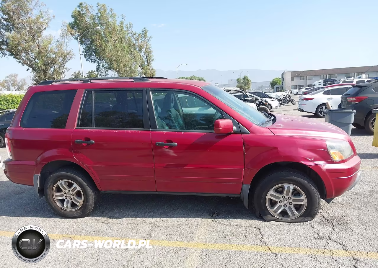 2003 Honda Pilot Ex-L VIN:2HKYF18603H606910 - 14
