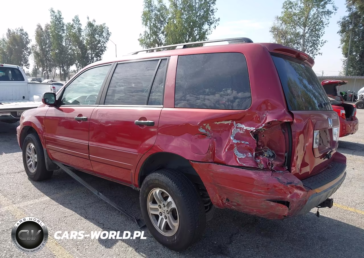2003 Honda Pilot Ex-L VIN:2HKYF18603H606910 - 3