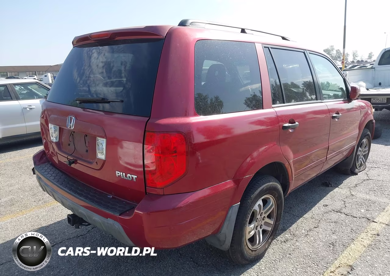 2003 Honda Pilot Ex-L VIN:2HKYF18603H606910 - 4