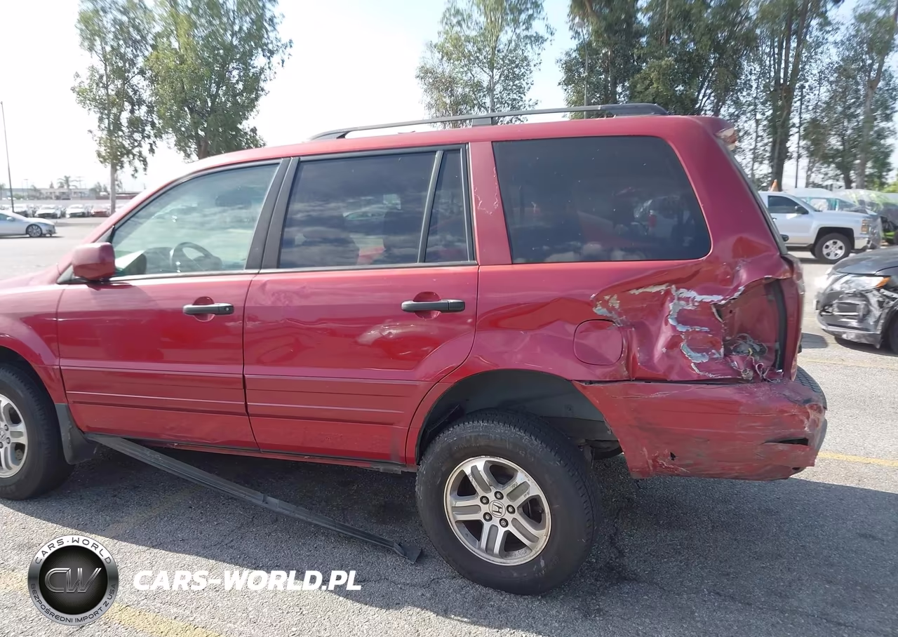 2003 Honda Pilot Ex-L VIN:2HKYF18603H606910 - 6
