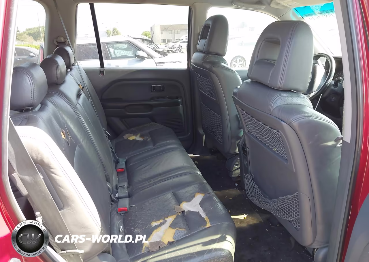 2003 Honda Pilot Ex-L VIN:2HKYF18603H606910 - 8