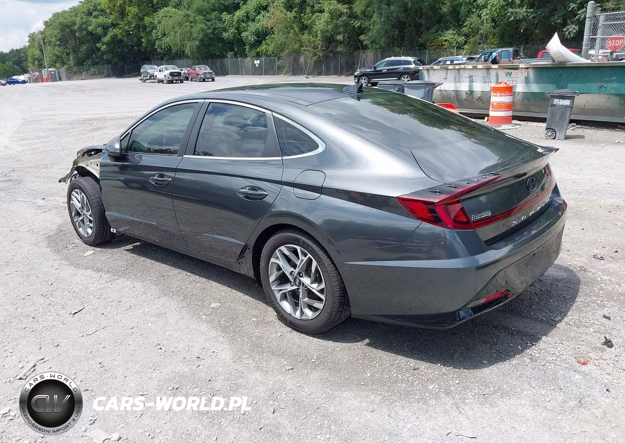 2022 Hyundai Sonata Sel VIN:KMHL14JA5NA218425 - 3