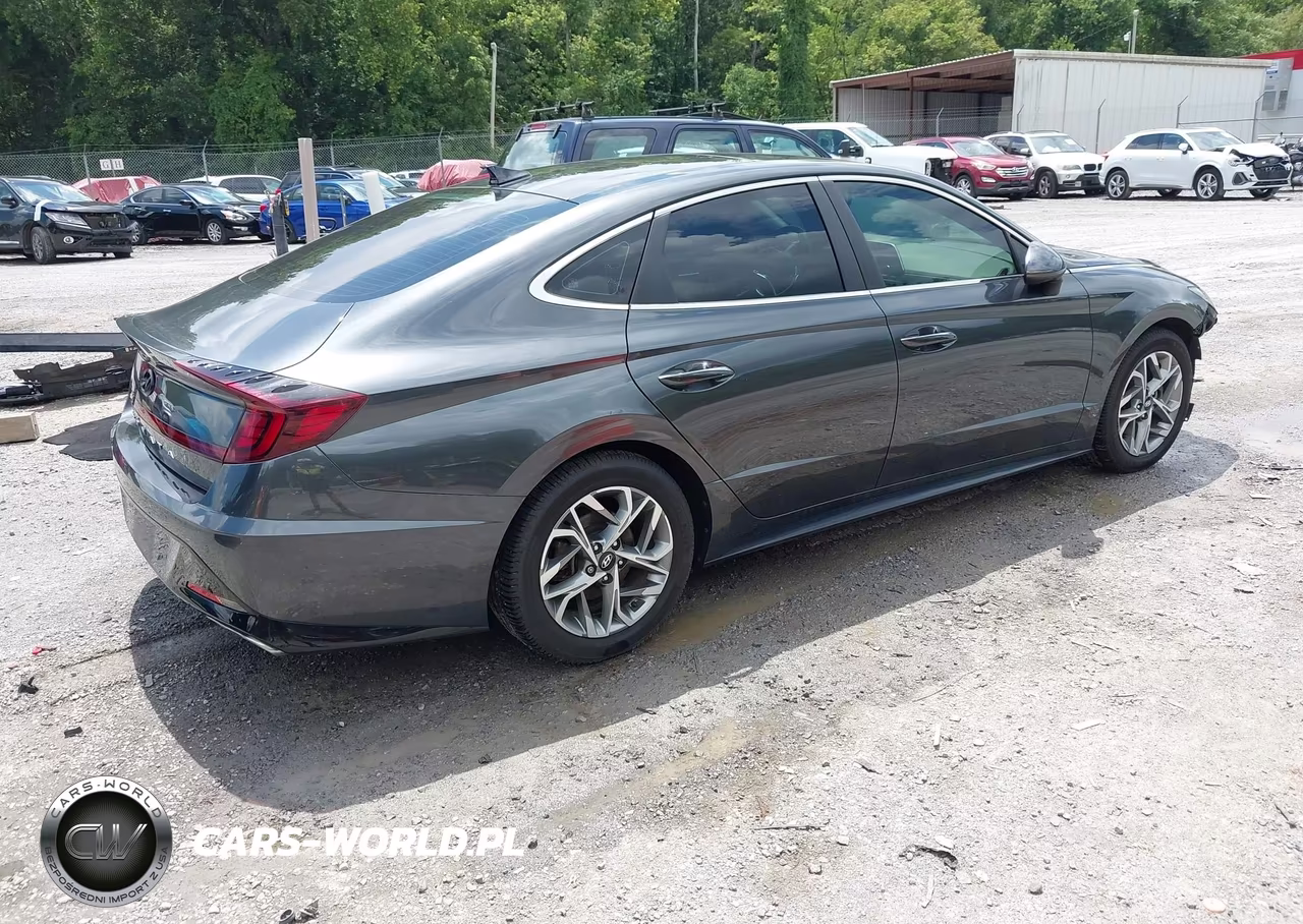 2022 Hyundai Sonata Sel VIN:KMHL14JA5NA218425 - 4