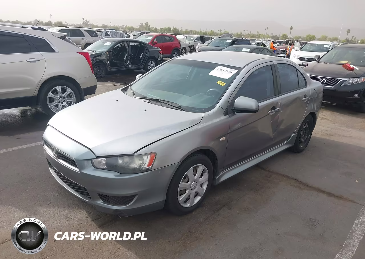 2012 Mitsubishi Lancer Es VIN:JA32U2FU0CU016603 - 2