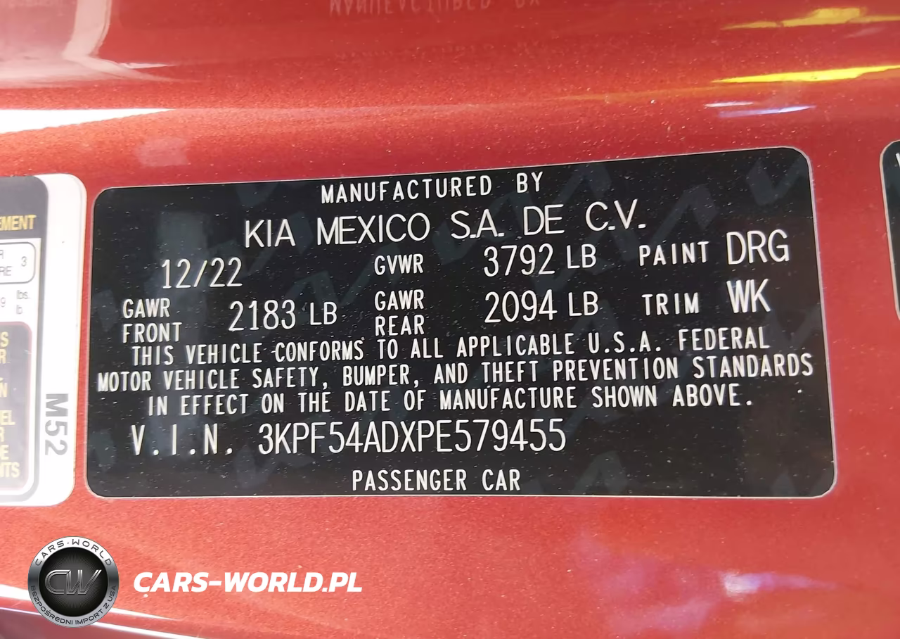 2023 Kia Forte Gt-Line VIN:3KPF54ADXPE579455 - 9