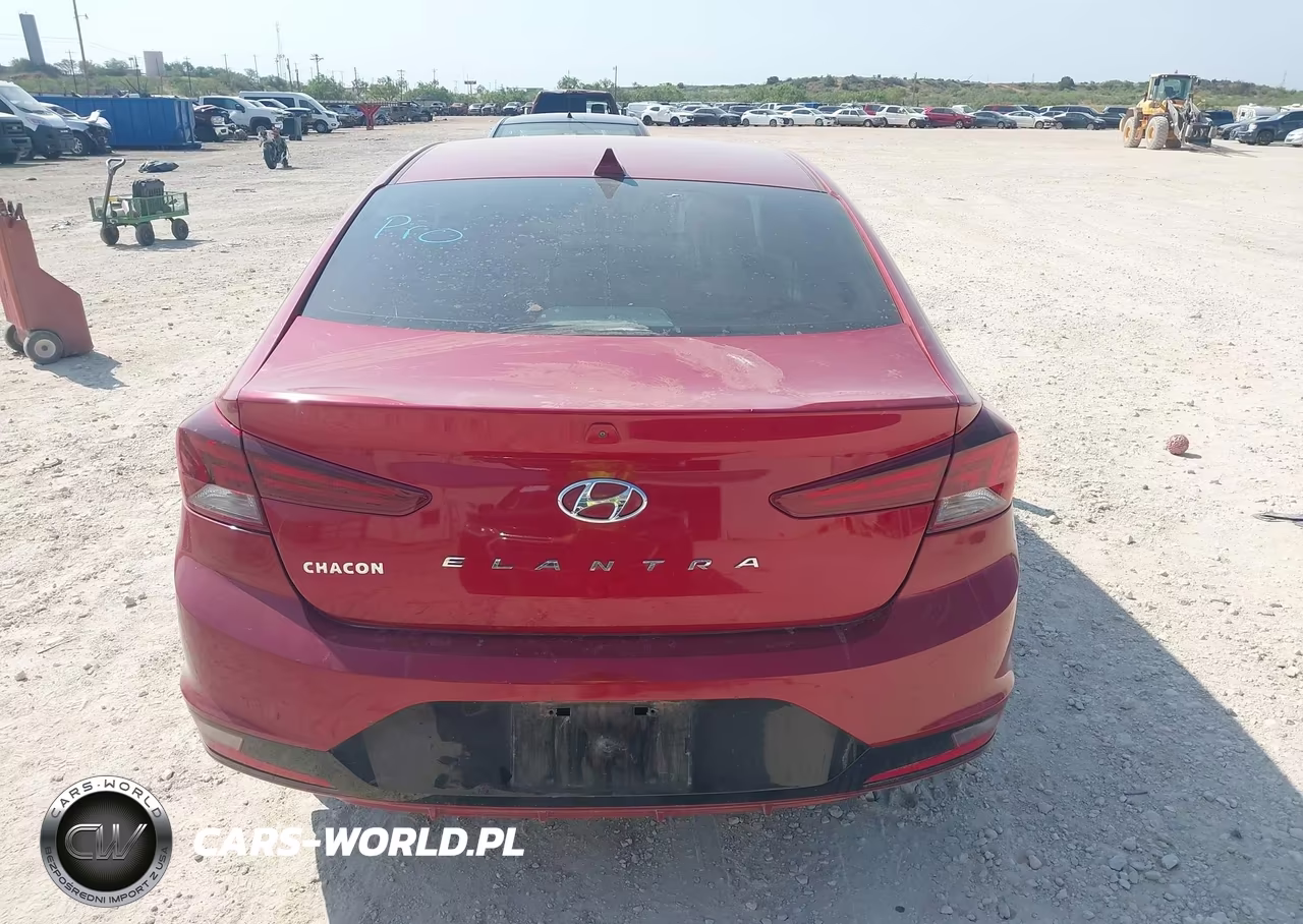 2020 Hyundai Elantra Sel VIN:KMHD84LF6LU022305 - 17