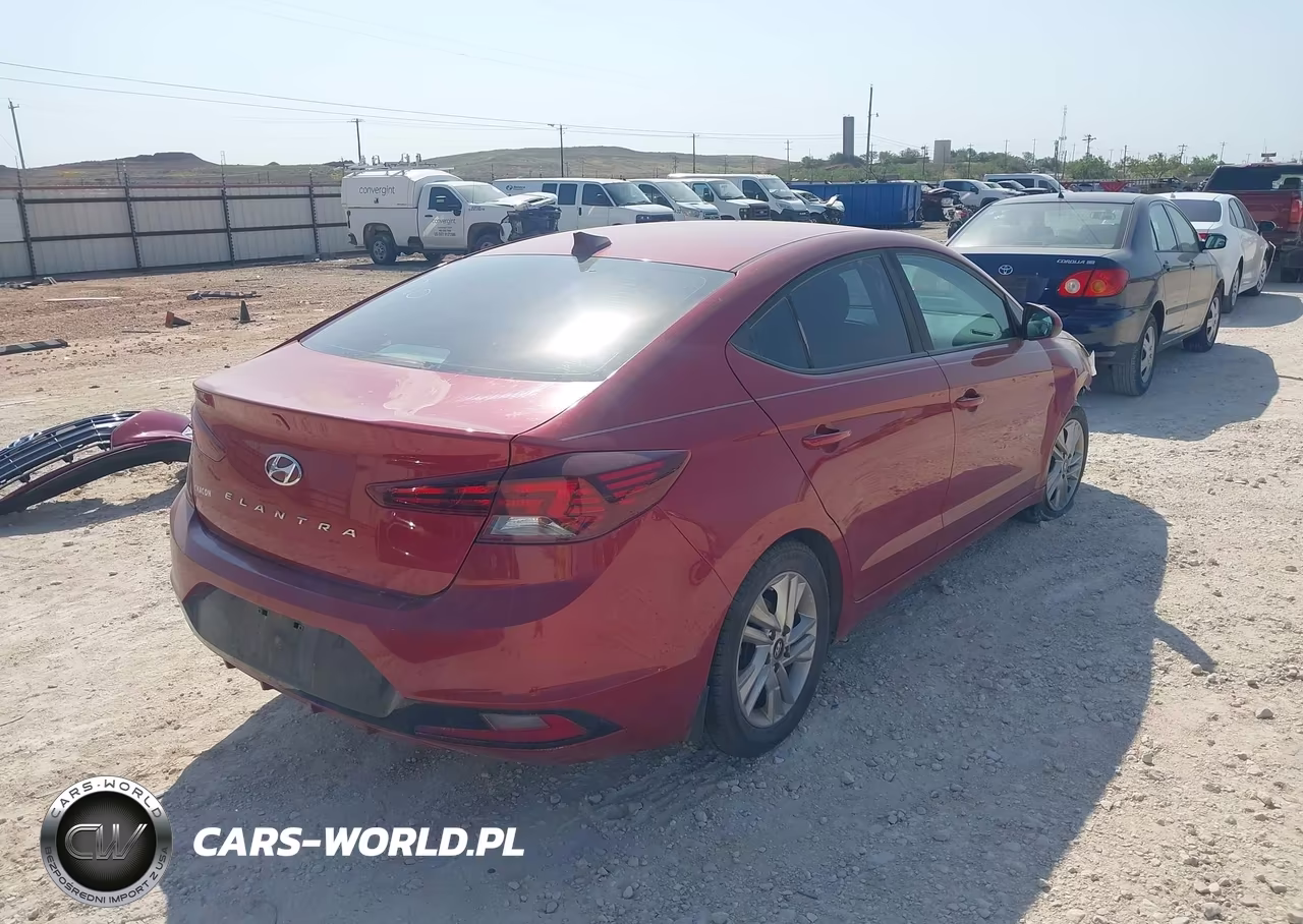 2020 Hyundai Elantra Sel VIN:KMHD84LF6LU022305 - 4
