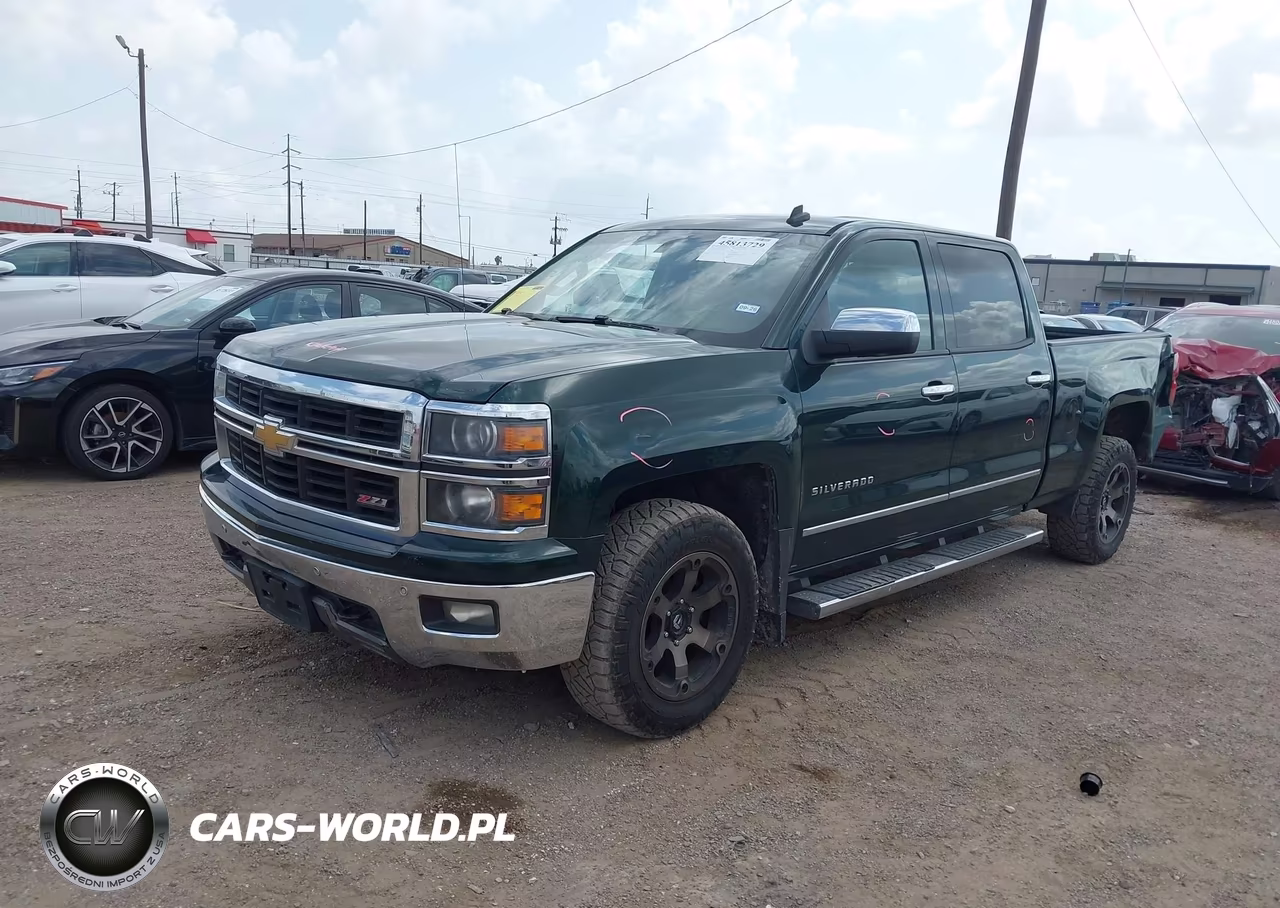 2014 Chevrolet Silverado 1500 Ltz VIN:3GCUKSEC9EG495067 - 2