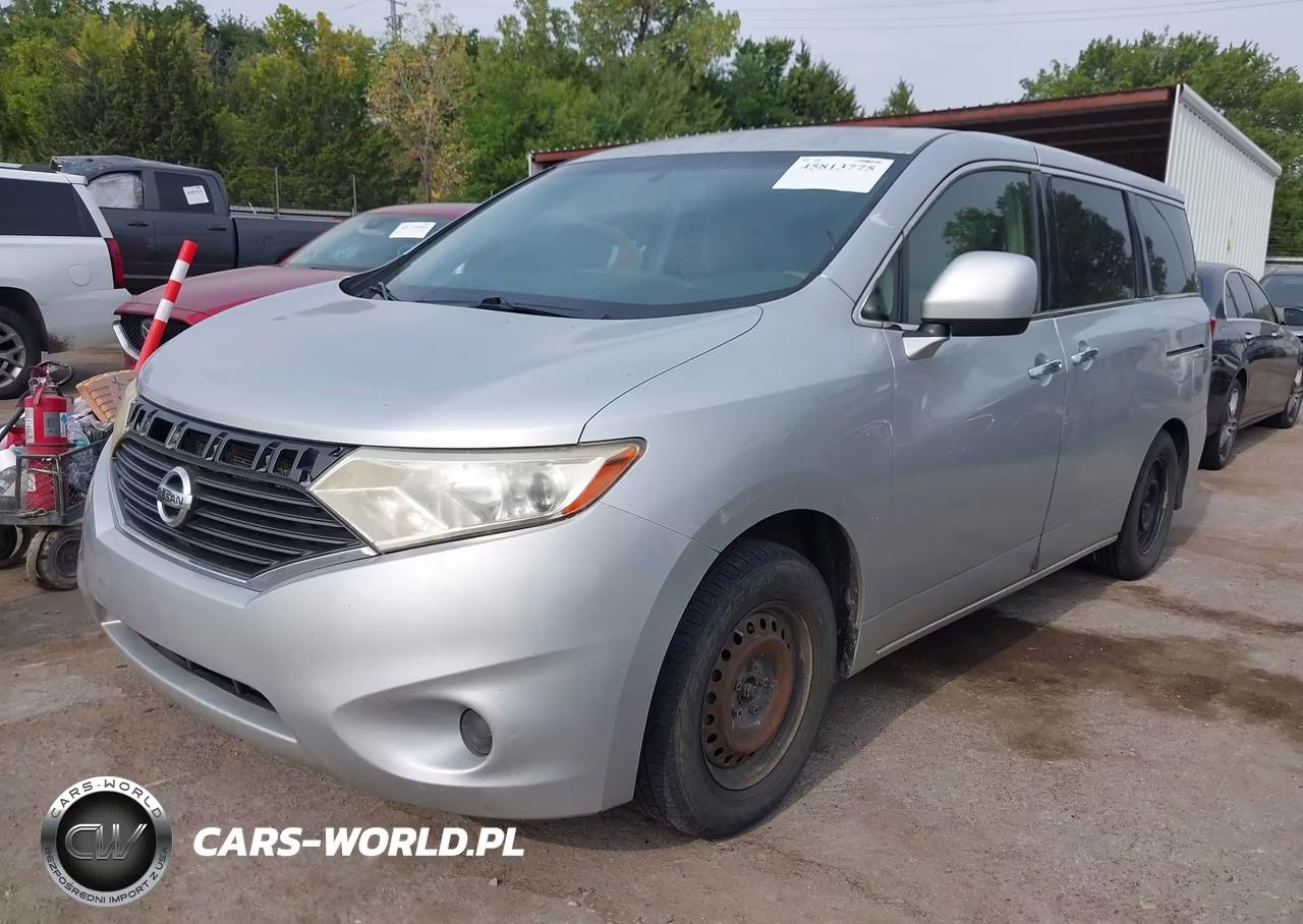 2012 Nissan Quest S VIN:JN8AE2KP3C9036958 - 2
