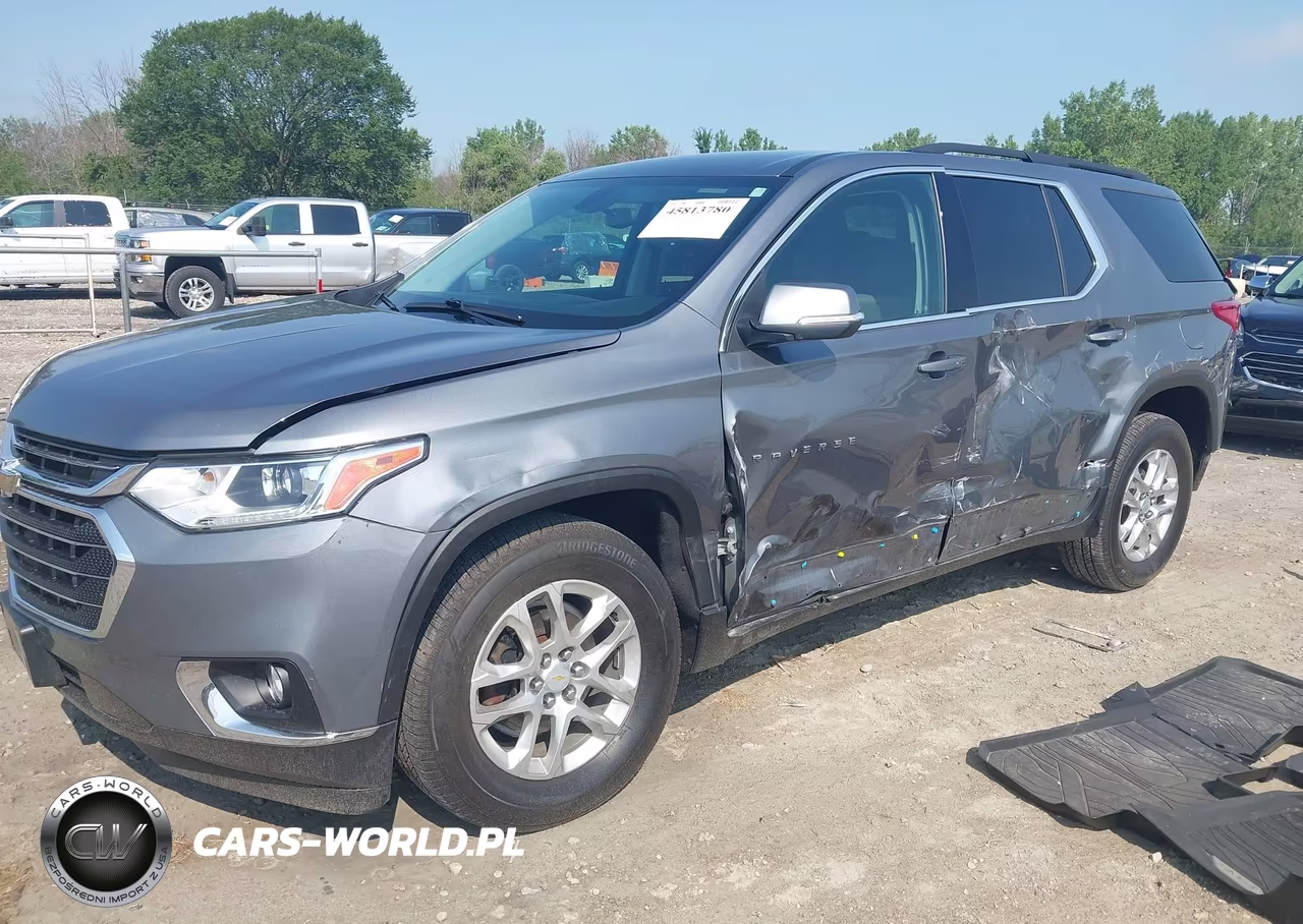 2021 Chevrolet Traverse Fwd Lt Cloth VIN:1GNERGKW8MJ227644 - 2