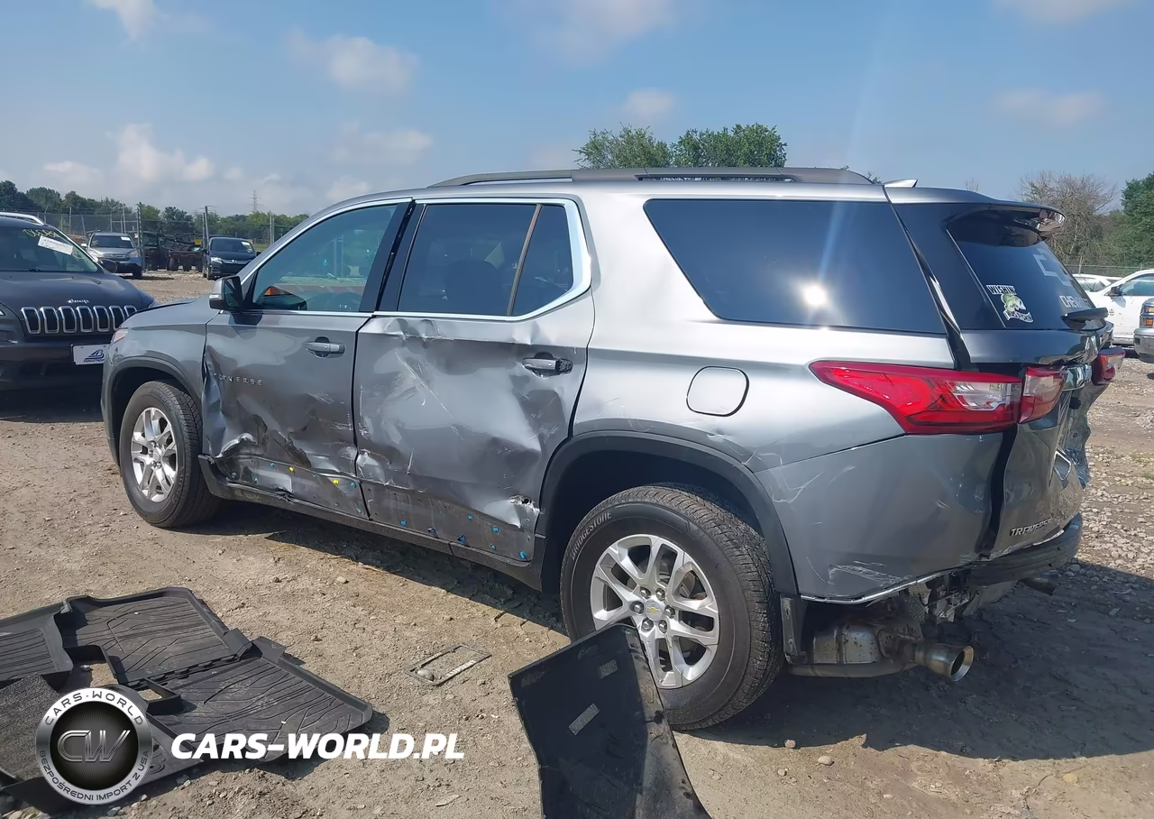 2021 Chevrolet Traverse Fwd Lt Cloth VIN:1GNERGKW8MJ227644 - 3