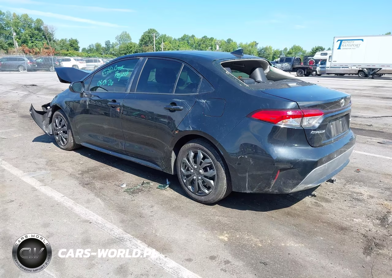 2020 Toyota Corolla Le VIN:JTDEPRAE4LJ001991 - 3