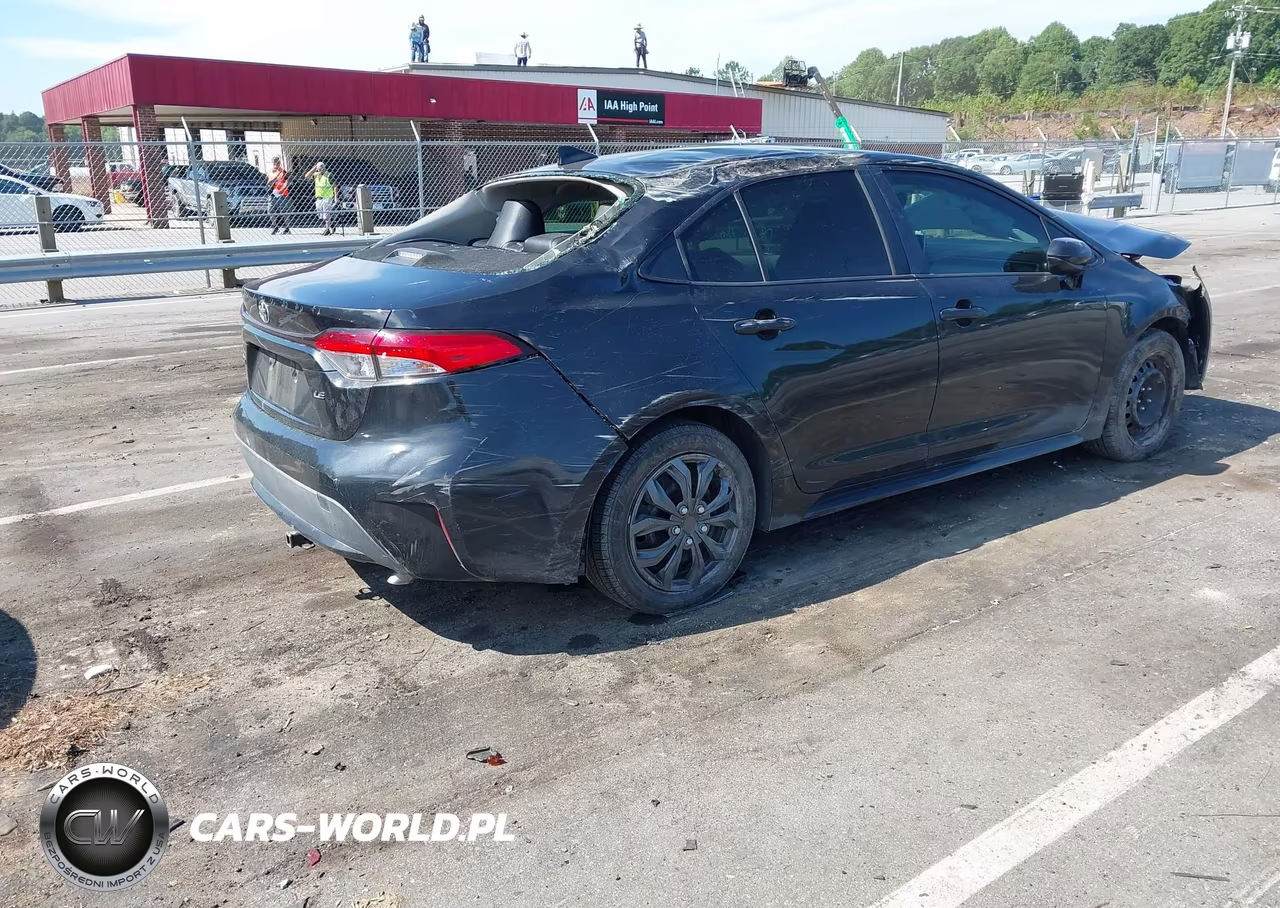 2020 Toyota Corolla Le VIN:JTDEPRAE4LJ001991 - 4
