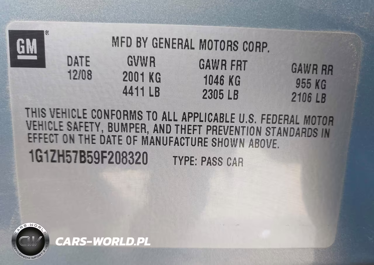 2009 Chevrolet Malibu Lt VIN:1G1ZH57B59F208320 - 9
