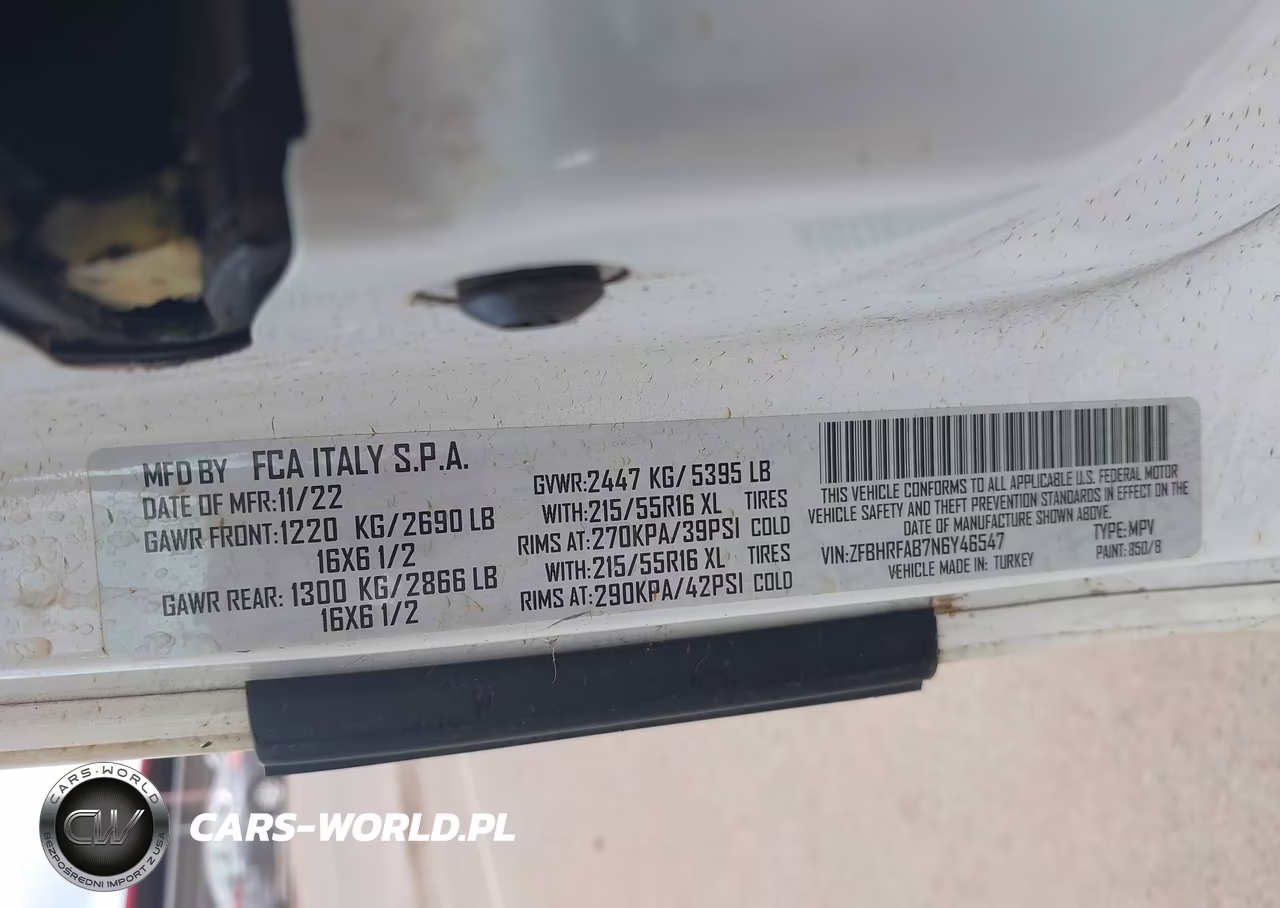 2022 Ram Promaster City Cargo Van VIN:ZFBHRFAB7N6Y46547 - 9