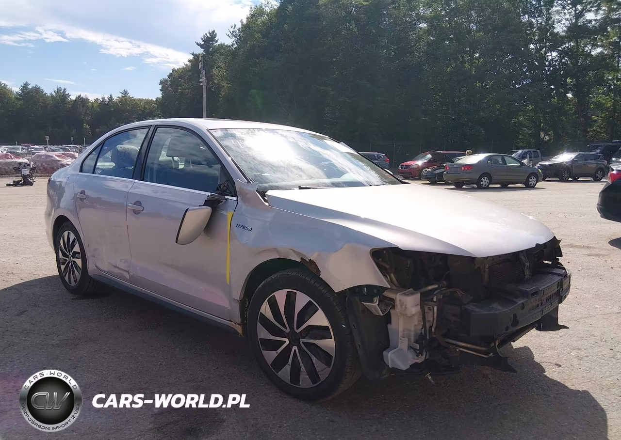 2013 Volkswagen Jetta Hybrid Sel Premium VIN:3VW637AJ2DM297693 - 14