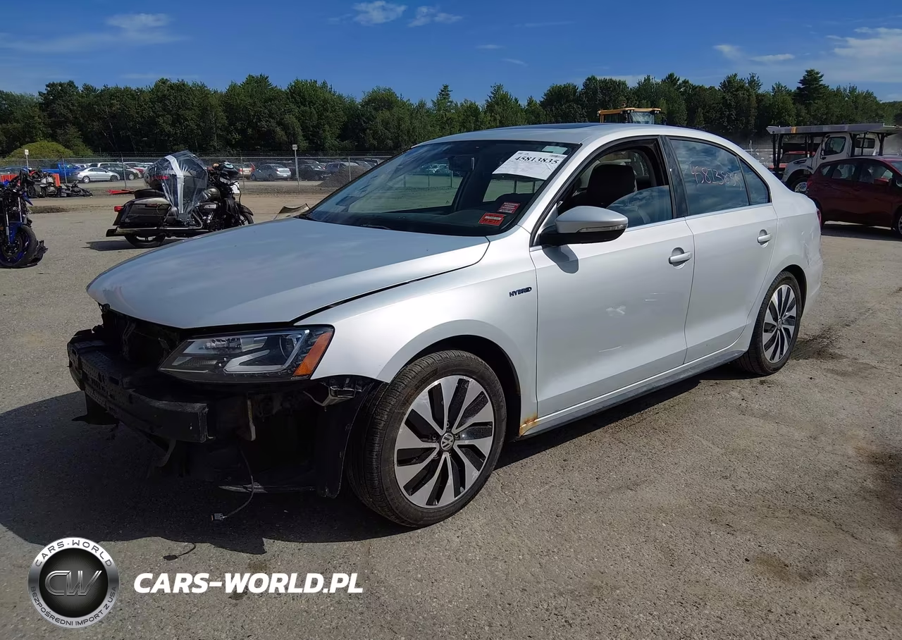2013 Volkswagen Jetta Hybrid Sel Premium VIN:3VW637AJ2DM297693 - 2