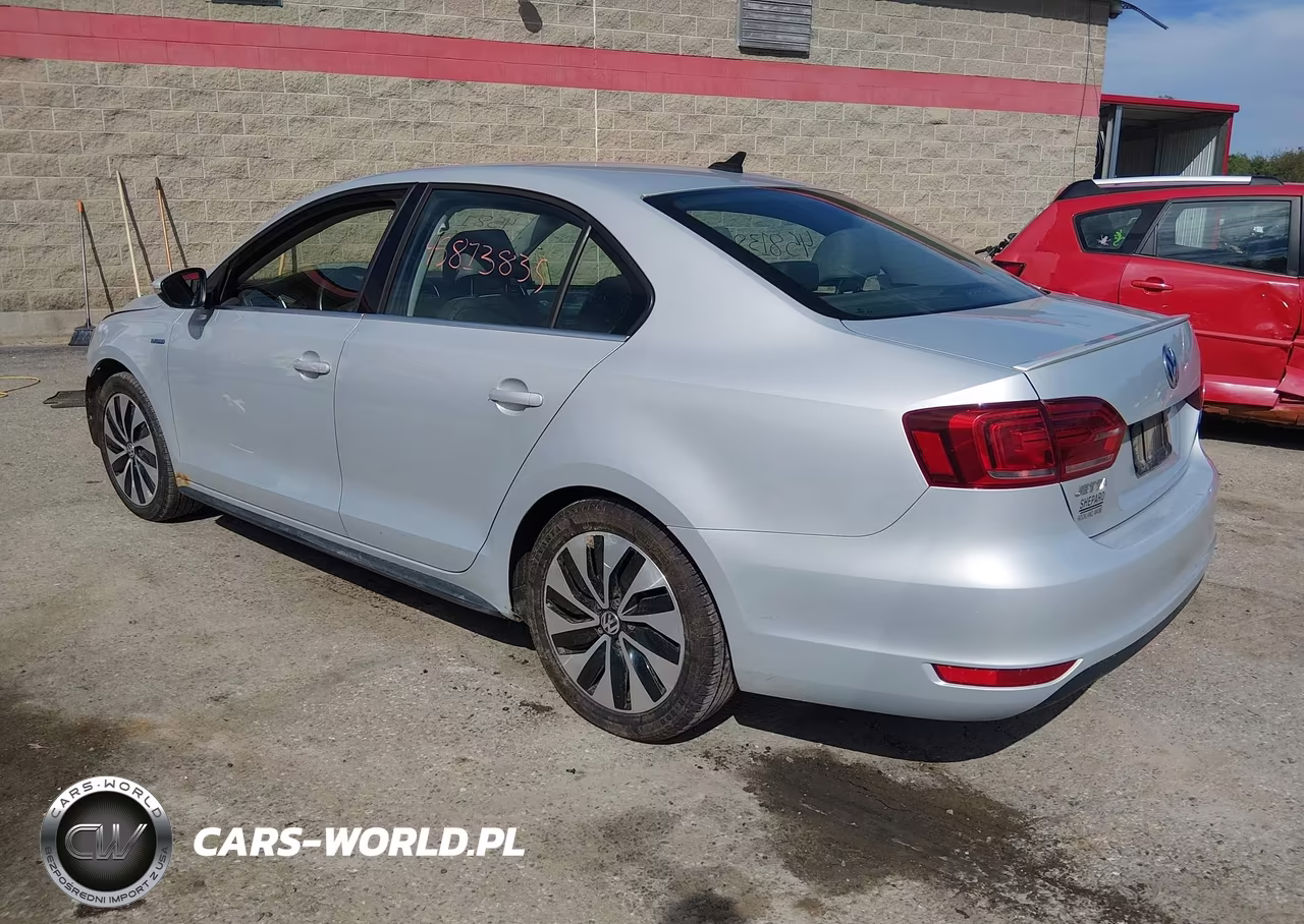 2013 Volkswagen Jetta Hybrid Sel Premium VIN:3VW637AJ2DM297693 - 3