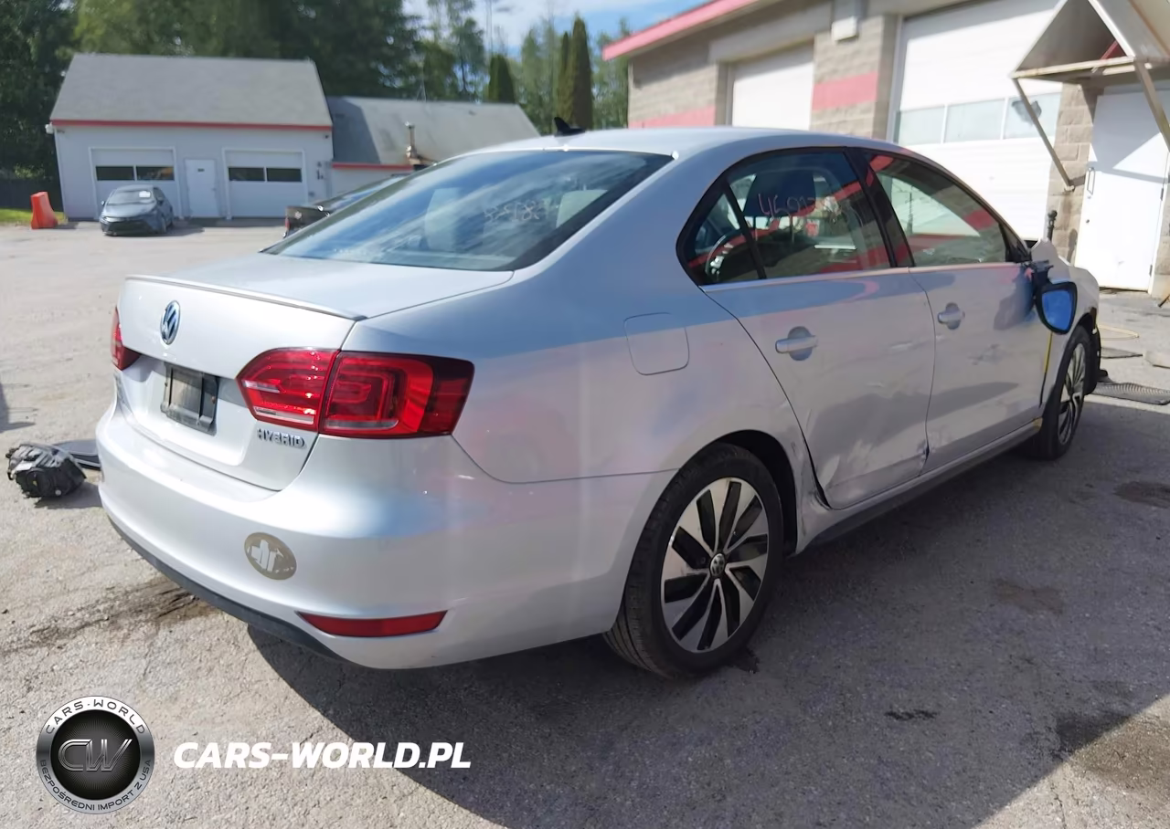 2013 Volkswagen Jetta Hybrid Sel Premium VIN:3VW637AJ2DM297693 - 4