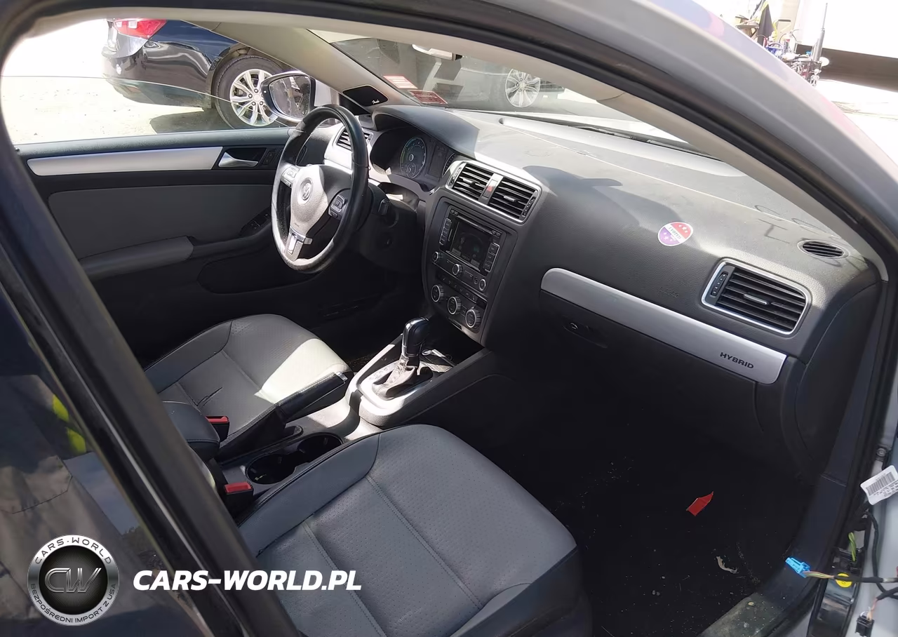 2013 Volkswagen Jetta Hybrid Sel Premium VIN:3VW637AJ2DM297693 - 5