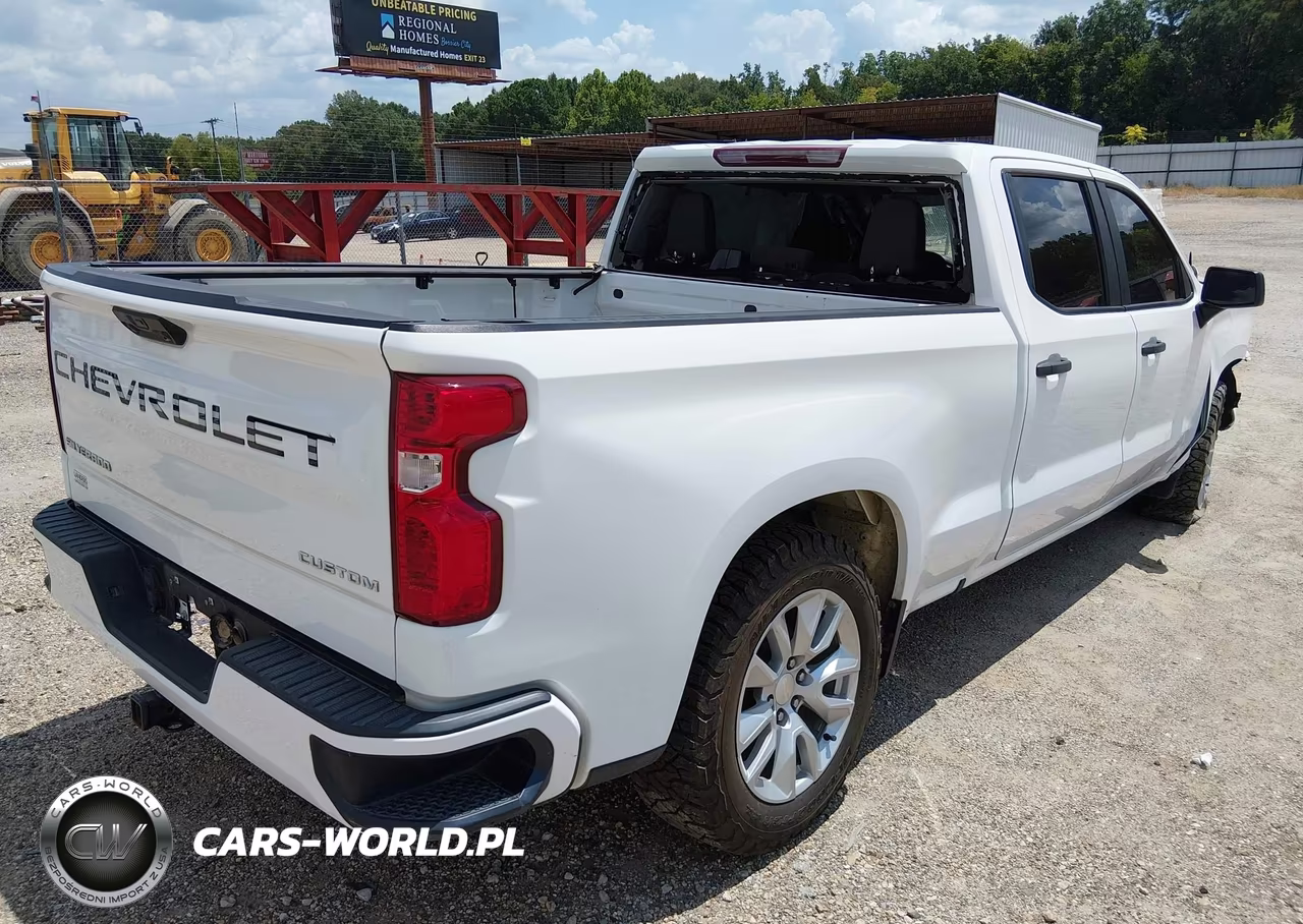 2022 Chevrolet Silverado 1500 4Wd Standard Bed Custom VIN:3GCPDBEK6NG689327 - 4