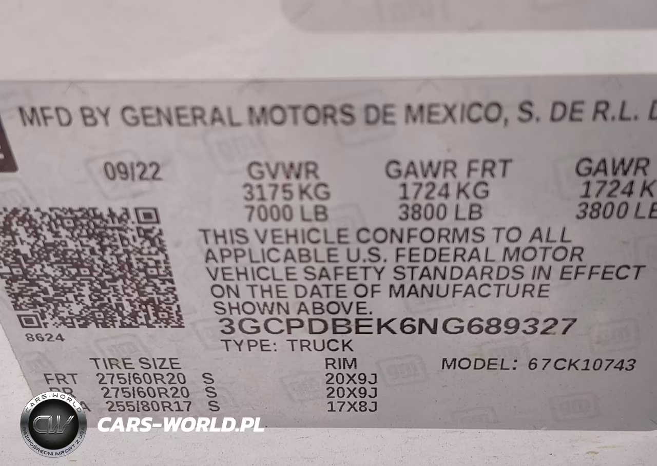 2022 Chevrolet Silverado 1500 4Wd Standard Bed Custom VIN:3GCPDBEK6NG689327 - 9
