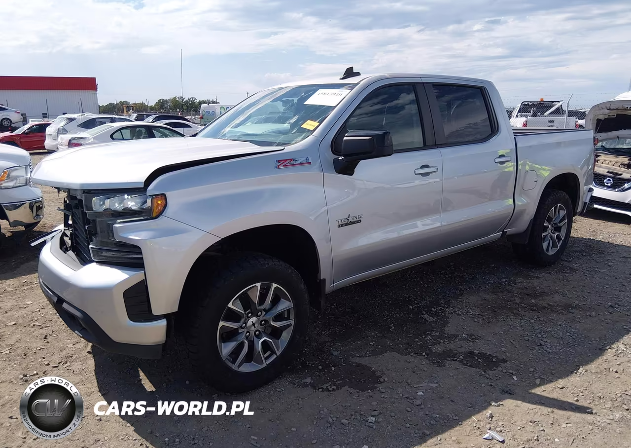 2021 Chevrolet Silverado 1500 4Wd Short Bed Rst VIN:1GCUYEED4MZ357556 - 2