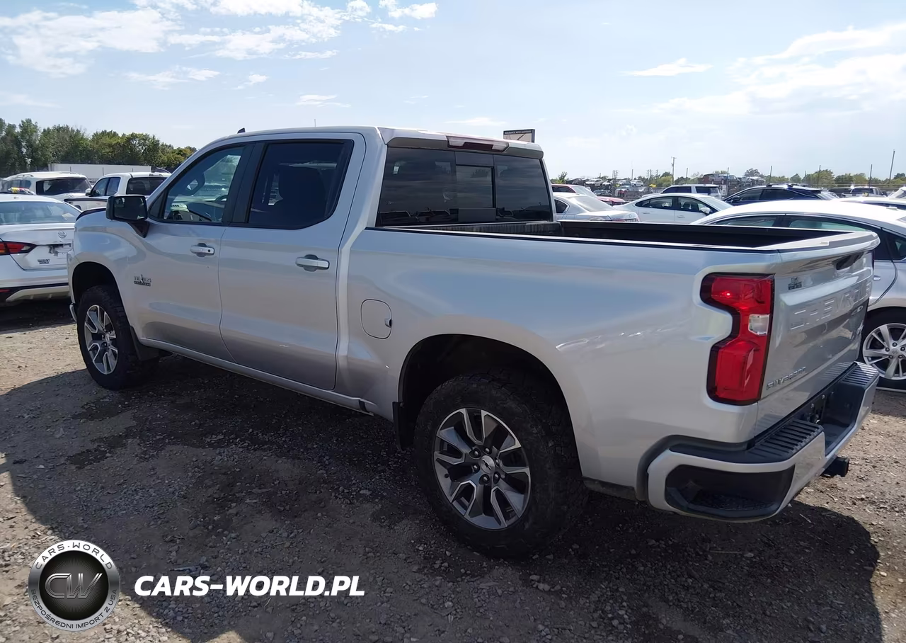 2021 Chevrolet Silverado 1500 4Wd Short Bed Rst VIN:1GCUYEED4MZ357556 - 3