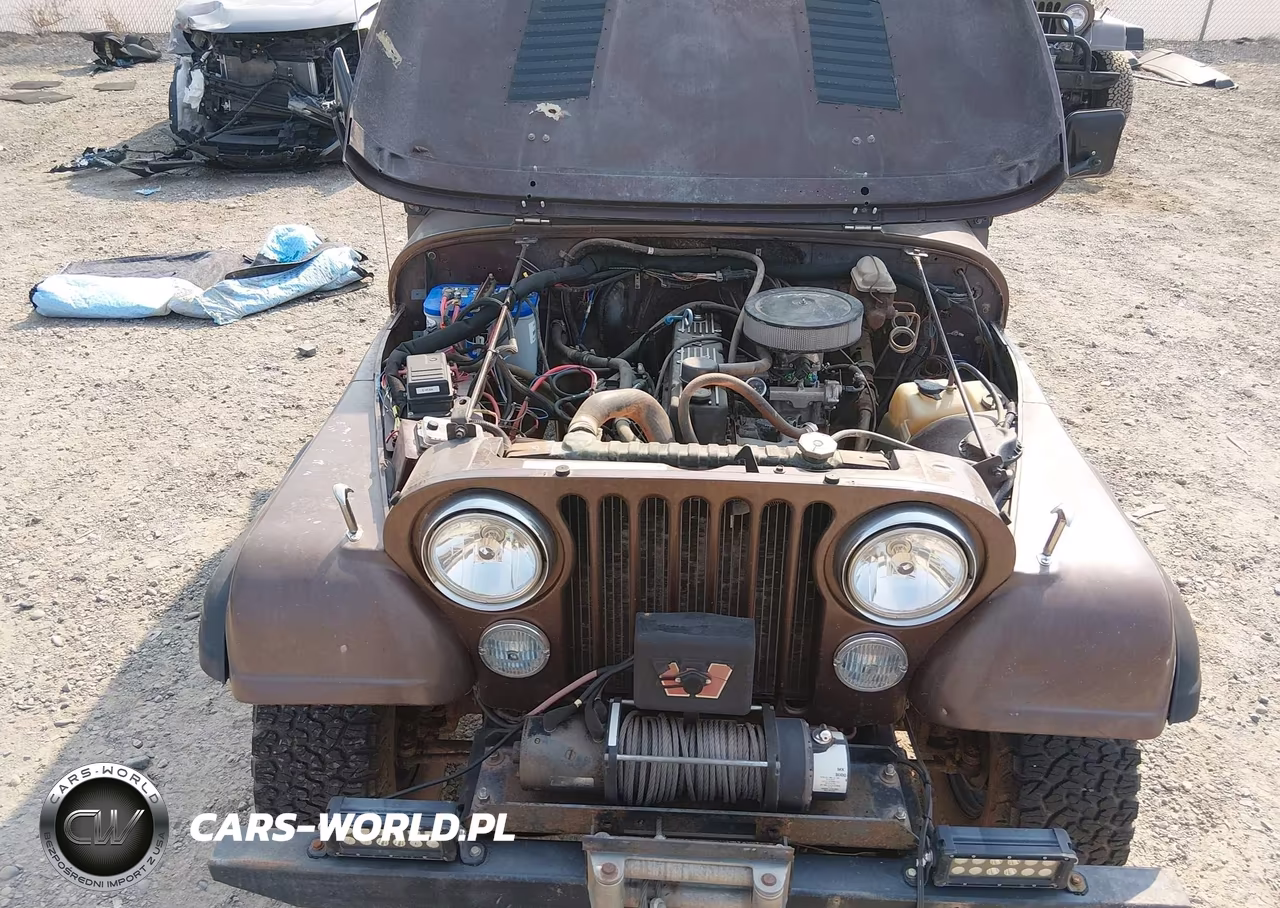 1983 Jeep Jeep Cj7 VIN:1JCCN87E0DT018323 - 10