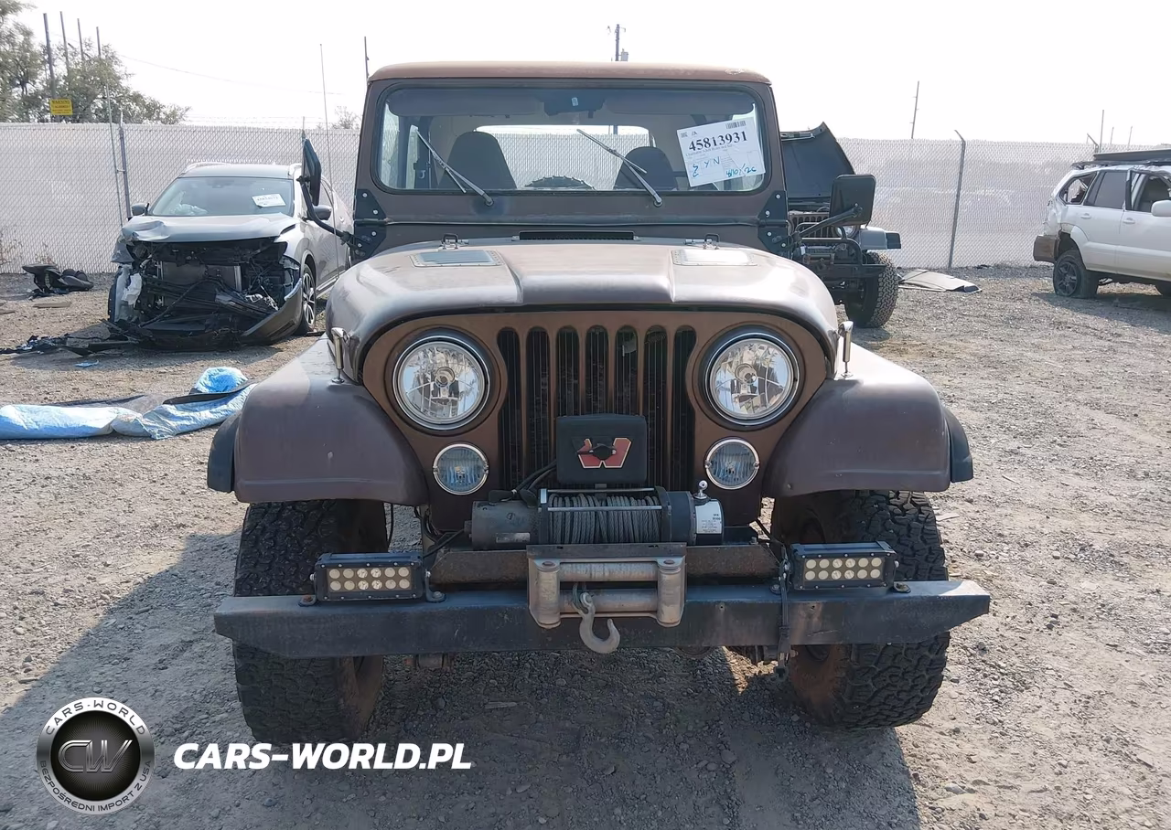1983 Jeep Jeep Cj7 VIN:1JCCN87E0DT018323 - 12