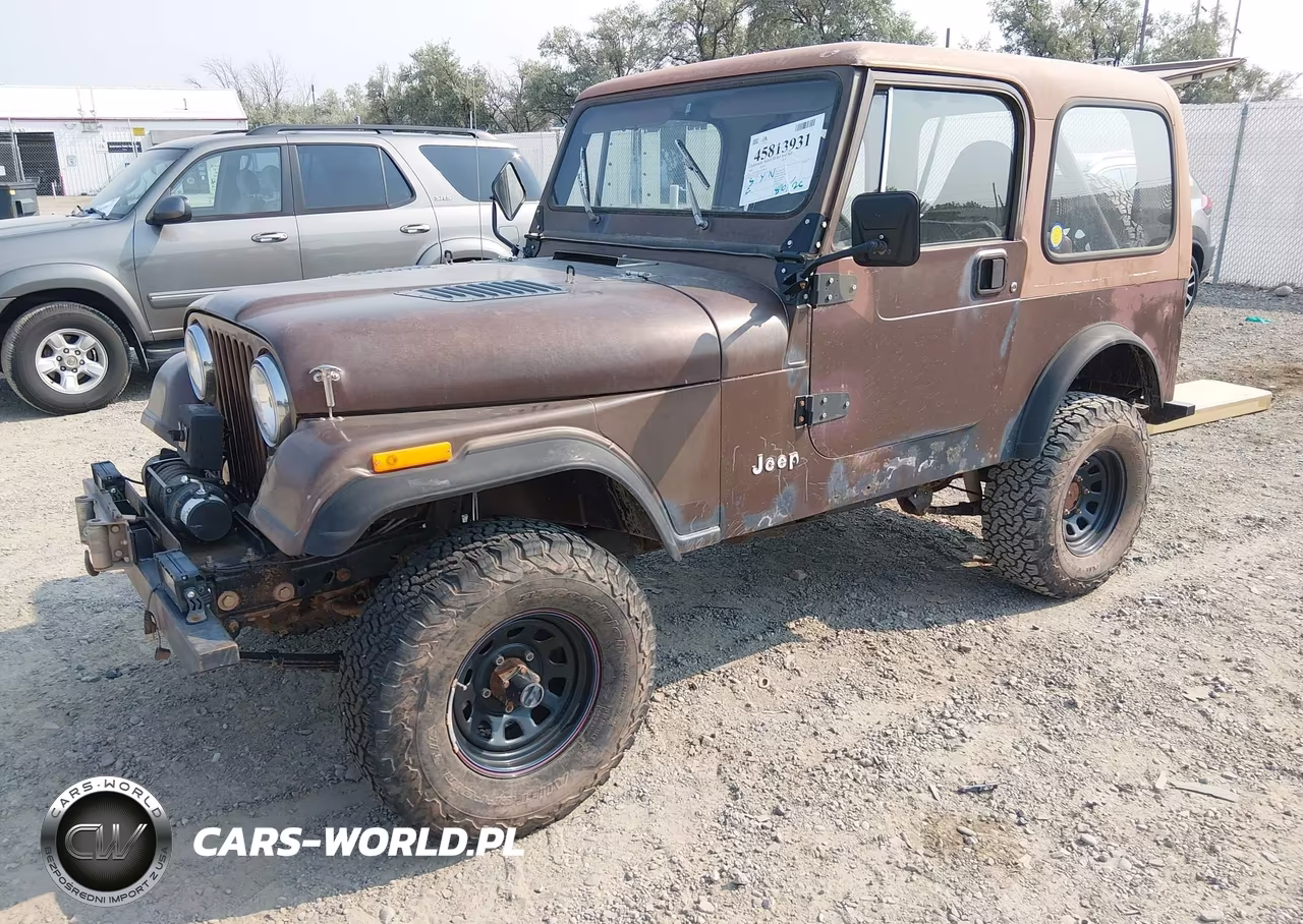 1983 Jeep Jeep Cj7 VIN:1JCCN87E0DT018323 - 2