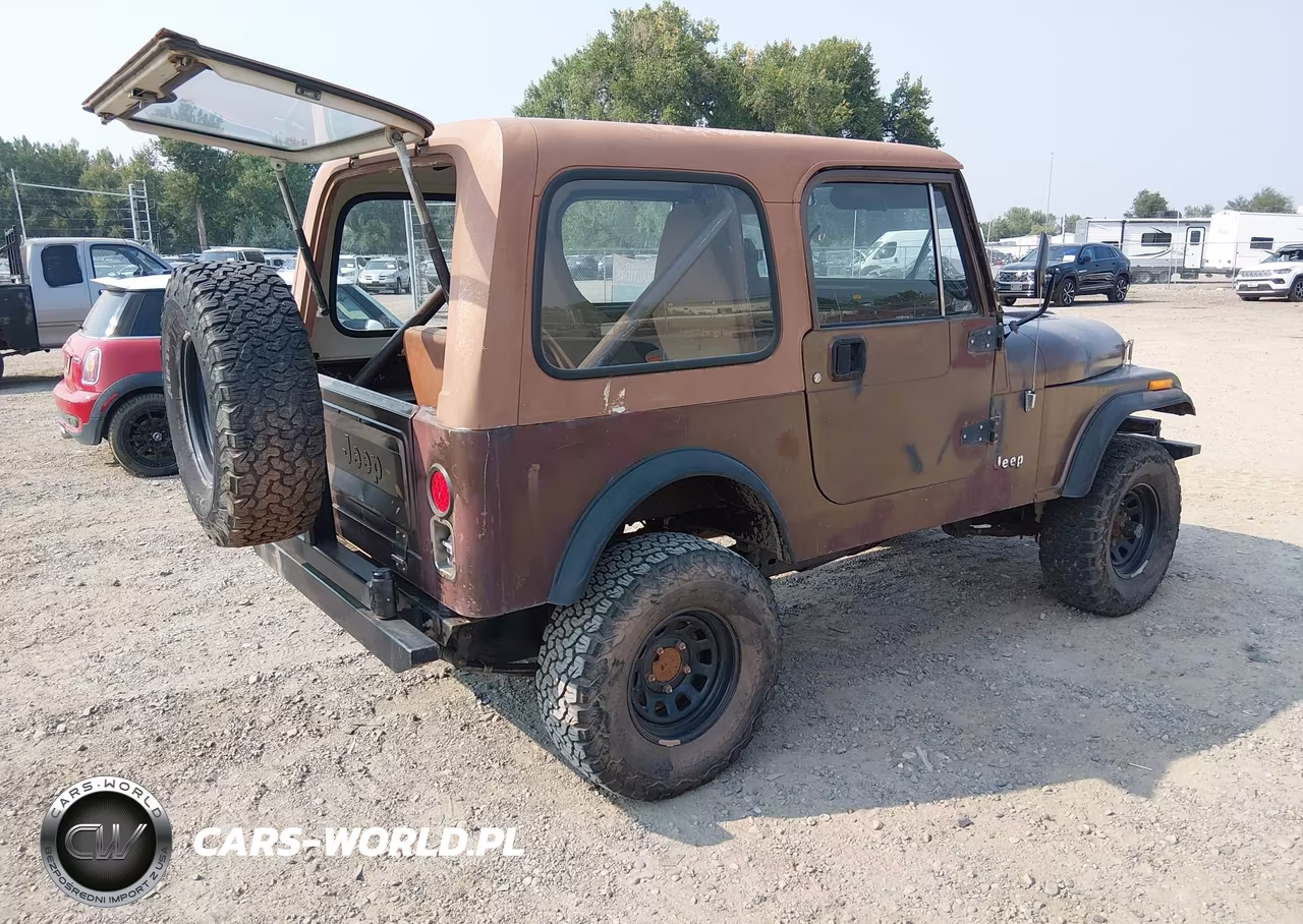 1983 Jeep Jeep Cj7 VIN:1JCCN87E0DT018323 - 4
