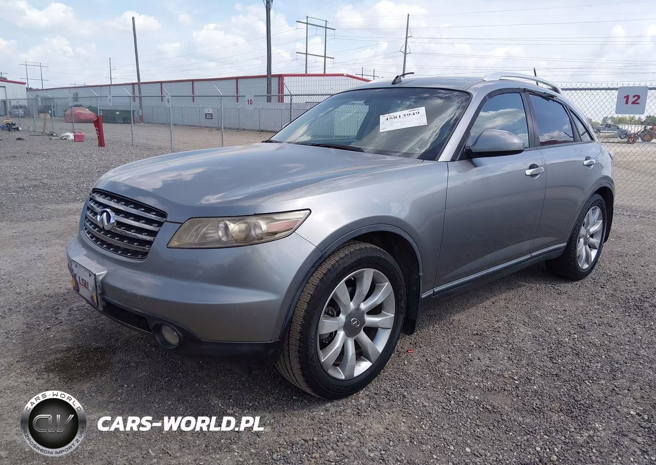 2005 Infiniti Fx35 VIN:JNRAS08U65X104707 - 2