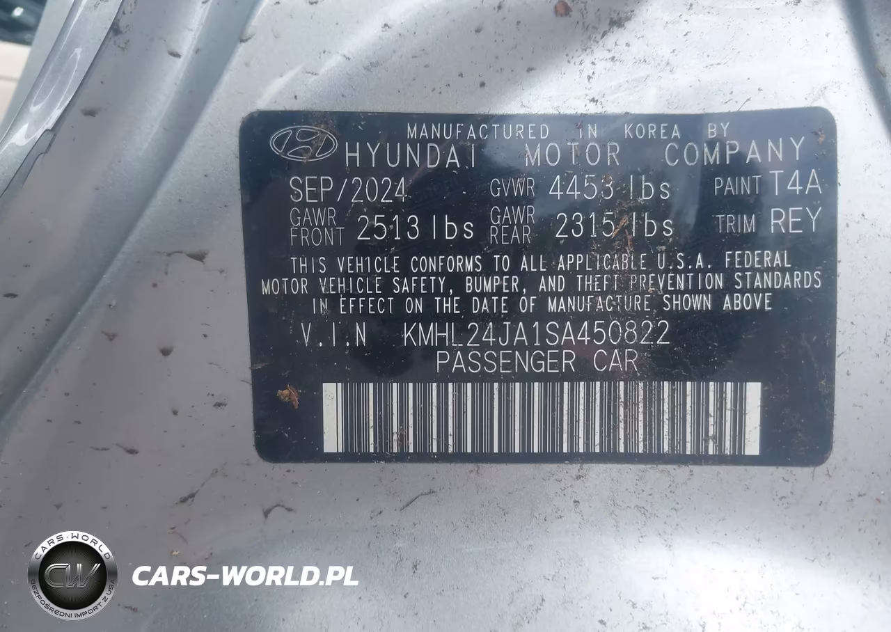 2025 Hyundai Sonata Se VIN:KMHL24JA1SA450822 - 9