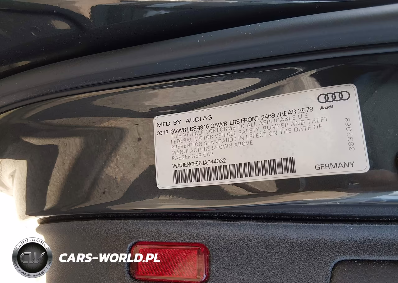 2018 Audi A5 2.0T Premium VIN:WAUENCF55JA044032 - 9